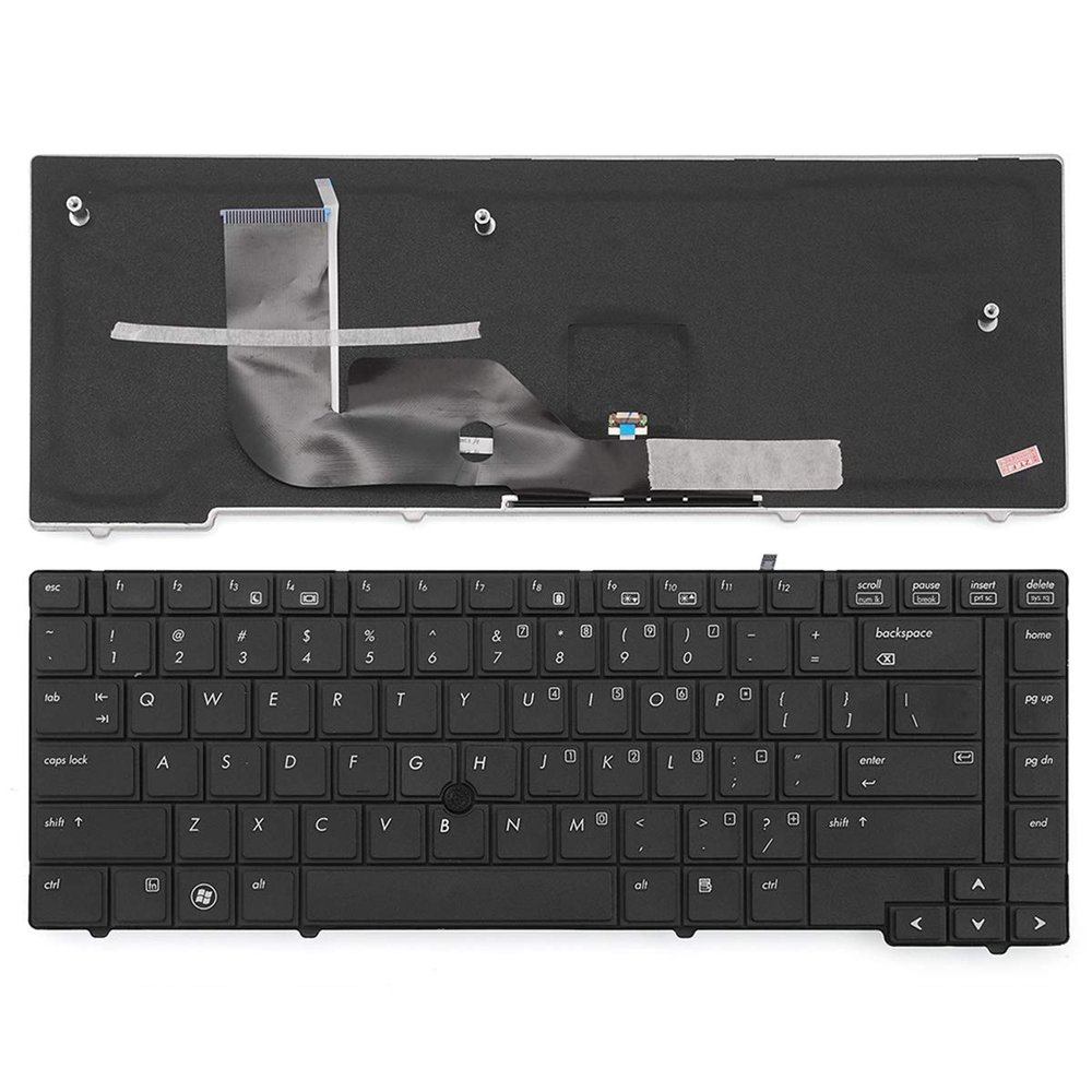 yhfshop New Laptop Keyboard for HP Elitebook 8440P 8440W 8440 US wiht Point