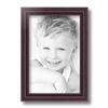 ArtToFrames 8x12 Inch Red Picture Frame, This 1.25 Inch Custom Wood Poster Frame is Cherry - Comes with Foam Backing 3/16 inch and Regular Glass (FBPL0066-81375-YCHY-8x12) view 2