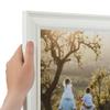 ArtToFrames 24x36 Inch White Picture Frame, This 1.50 Inch Custom MDF Poster Frame is White - Comes with Foam Backing 3/16 inch and Regular Acrylic (FBPL0066-78238-YWHT-24x36) view 3
