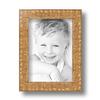 ArtToFrames 5x7 Inch Gold Picture Frame, This 1.00 Inch Custom Wood Poster Frame is 1" Wide - Versailles Gold - Comes with Foam Backing 3/16 inch and Regular Glass (FBPLD11239-5x7) view 2