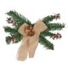 Factory Direct Craft Burlap Bow and Artificial Pine Bundle of 6 Pieces view 3