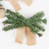 Factory Direct Craft Burlap Bow and Artificial Pine Bundle of 6 Pieces view 4