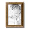 ArtToFrames 8x12 Inch Gold Picture Frame, This 1.40 Inch Custom Wood Poster Frame is Gold with Beads - Comes with Foam Backing 3/16 inch and Regular Glass (FBPLD10051-8x12) view 2