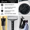 SALAV Heavy Duty Commercial Full-Size Garment Steamer with Foot Pedals and Extra Large 3L (101.5 oz) Water Tank, 1800 watts, 90+min of Continuous Steam (White) view 3