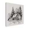 Trademark Fine Art 'Distant Barn Sketch I' Canvas Art by Emma Caroline 24x24 view 2