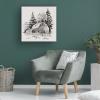 Trademark Fine Art 'Distant Barn Sketch I' Canvas Art by Emma Caroline 24x24 view 4