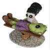 Ebros Day of The Dead Pinheadz Monster with Voodoo Stitches Figurine Halloween Collectible Fantasy Mythical Beings Undead Apocalypse Horror (Frankenstein Wife Creating Life) view 3