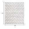 SAFAVIEH Area Rug 8x10 - Adirondack Collection - Large - Grey & Green, Modern Geometric Design, Non-Shedding & Easy Cleaning, Ideal for Living Room, Bedroom, Office, Dining Space (ADR251Y) view 2