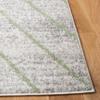 SAFAVIEH Area Rug 8x10 - Adirondack Collection - Large - Grey & Green, Modern Geometric Design, Non-Shedding & Easy Cleaning, Ideal for Living Room, Bedroom, Office, Dining Space (ADR251Y) view 4