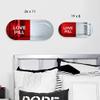 4ArtWorks - 19" x 8" Love Pill Wall Art Decor, Cool Pill Wall Art, Chill Pill Wall Art, Happy Pill Room Wall Decor, Love Pill Wall Decor, Fun Wall Art Dcor view 3