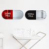 4ArtWorks - 19" x 8" Love Pill Wall Art Decor, Cool Pill Wall Art, Chill Pill Wall Art, Happy Pill Room Wall Decor, Love Pill Wall Decor, Fun Wall Art Dcor view 4
