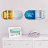 4ArtWorks - 19" x 8" Happy Pill Wall Art Decor, Cool Pill Wall Art, Chill Pill Wall Art, Happy Pill Room Wall Decor, Love Pill Wall Decor, Fun Wall Art Dcor view 4