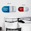 4ArtWorks - 19" x 8" Cool Pill Wall Art Decor, Cool Pill Wall Art, Chill Pill Wall Art, Happy Pill Room Wall Decor, Love Pill Wall Decor, Fun Wall Art Dcor view 3