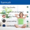FoamRush 9-Inch Bunk (30" x 72") Mattress Gel Memory Foam RV Mattress Replacement with Cotton Cover, Medium Firm, Comfort, Pressure Relief Support, Made in USA, Travel Camper Trailer Truck view 4