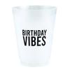 Santa Barbara Design Studio SIPS Drinkware BPA Free Plastic Frost Flex Cups, 8-Count/16-Ounce, Birthday Vibes view 1