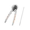 Nut Cracker Tool Sheller Nut Clamp Walnut Clamp Pistachio Clamp Household Open Core Pliers Multi-function Clamp with Walnut Needle Nutcracker Pecan (Color : B) view 1