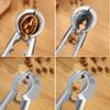 Nut Cracker Tool Sheller Nut Clamp Walnut Clamp Pistachio Clamp Household Open Core Pliers Multi-function Clamp with Walnut Needle Nutcracker Pecan (Color : B) view 3
