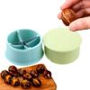 Nut Cracker Tool Nut Cracker Sheller Chestnut Cross Open Knife Quick Chestnut Cutter Nut Opener Sheller Walnut Pliers Kitchen Gadgets Nutcracker Pecan (Color : Blue) view 3