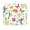 Beautiful Flower Dish Drying Mat for Kitchen, Kitchen Drying Mat, Absorbent Quick Drying Dish Mat Machine Washable 16 In x 18 In view 1