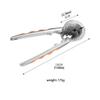 Nut Cracker Tool Sheller Nut Clamp Walnut Clamp Pistachio Clamp Household Open Core Pliers Multi-function Clamp with Walnut Needle Nutcracker Pecan (Color : A) view 2