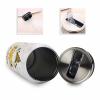 10oz Stainless Steel Tumbler with Lid & Straw-Double Wall Vacuum Insulated Travel Mug, Be Happy Cute Bee Gnome Water Bottle Coffee Beverage Drinks Cup for Adults Kids view 3