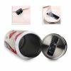 14oz Stainless Steel Tumbler with Lid & Straw-Double Wall Vacuum Insulated Travel Mug, Christmas Gnome Winter Snowflake Love Heart Water Bottle Coffee Beverage Drinks Cup for Adults Kids view 3