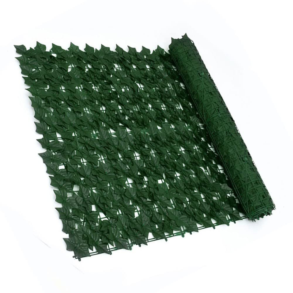 LSDRALOBBEB Artificial Ivy Privacy Fence Screen Artificial Hedges Fence Faux Screen Leaf Decorative Fence Screen Decoration for Wedding Party Garden Wall Decoration 1216(Size:200x600cm)