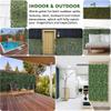 LSDRALOBBEB Artificial Ivy Privacy Fence Screen Artificial Hedges Fence Faux Screen Leaf Decorative Fence Screen Decoration for Wedding Party Garden Wall Decoration 1216(Size:200x600cm) view 4