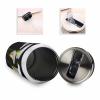 14oz Stainless Steel Tumbler with Lid & Straw-Double Wall Vacuum Insulated Travel Mug, Calla Lily Flower Black Background Water Bottle Coffee Beverage Drinks Cup for Adults Kids view 3