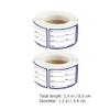 2 Rolls Date Stick Label Blank Food Label Stickers for Food Freezer Refrigerator Freezer Sticker Storage Bottles Movable Paper Applique view 2