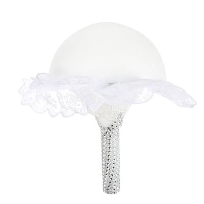 NUOBESTY Bouquet Holder Foam Floral Handle Wedding Bridal Bouquet Holder DIY Floral Foam Kit Parts