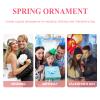 NUOBESTY Bouquet Holder Foam Floral Handle Wedding Bridal Bouquet Holder DIY Floral Foam Kit Parts view 3