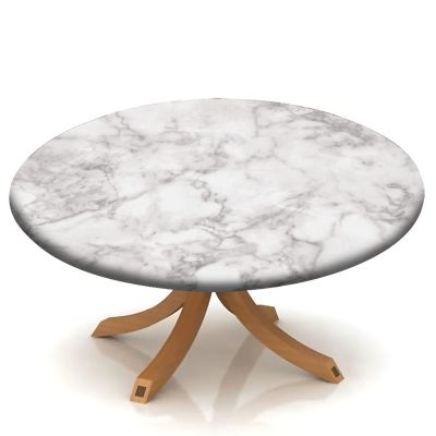 SongYi Marble Fitted Round Tablecloth, Elastic Edged Table Cover for Indoor Outdoor, Nature Granite Pattern with Spotted Image Fabric Tablecloths for 28 32 Fit for 28inch-32inch Table