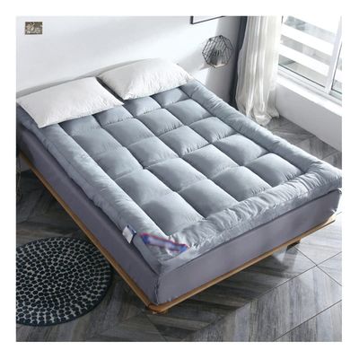 Twin Size Mattress Topper Extra Soft Mattress Pad Cover Quilted Pillow Top Matress Topper with Down Alternative Fill Soft Bed Topper for Single Bed Day Bed(135x200cm)