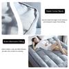 Mattress Topper Twin Extra Soft Mattress Pad Cover Quilted Pillow Top Matress Topper with Down Alternative Fill Soft Bed Topper for Single Bed Day Bed(Blue,150x190cm) view 4
