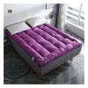 Mattress Topper Twin Extra Soft Mattress Pad Cover Quilted Pillow Top Matress Topper with Down Alternative Fill Soft Bed Topper for Single Bed Day Bed(Purple,150x190cm) view 1