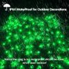 HISHINY Christmas Net Lights Outdoor, 5ftx5ft 100LED Green Wire, Connectable Bush Mesh Net Lights String for Christmas,St. Patrick's Day Party,Shrub,Yard,Tree (Green) view 3