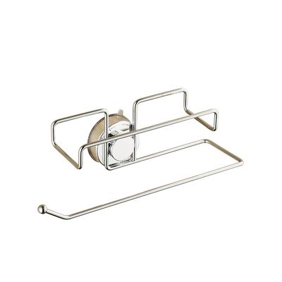 DOITOOL Kitchen Paper Towel Holder Roll Adhesive Stick Wall-Mounted Towel Rack Space-Saving Design