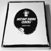 Instant Karma Clocks Wall Clock  Carpenter Artist Masonry Plumber Mechanic Garage Tools, HDF Wood, 12inch view 4