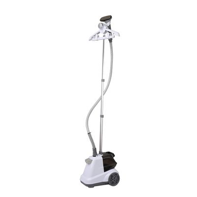 SALAV X3 Commercial Full-Sized Garment Steamer with Foot Pedals and Extra Large 3L Water Tank, 1800 watts (White)