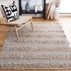 SAFAVIEH Area Rug 8x10 - Natura Collection - Large - Grey & Ivory, Flat Weave Cotton, Ideal for Living Room, Bedroom, Dining Space (NAT929F) view 1