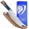 Dalstrong BBQ Pitmaster Knife - 8 inch - Valhalla Series - Forked Tip & Bottle Opener - HC Steel - Celestial Resin & Wood Handle - Breaking Knife - w/Leather Sheath view 1