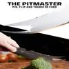 Dalstrong BBQ Pitmaster Knife - 8 inch - Valhalla Series - Forked Tip & Bottle Opener - HC Steel - Celestial Resin & Wood Handle - Breaking Knife - w/Leather Sheath view 2