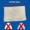 FoamRush 3" x 32" x 75" Bunk, Soft, Fitted, Zippered Mattress Cover Replacement, Premium Cotton, Waterproof, Non Skid Bottom, Mattress Pad Cover, Mattress Not Included view 2