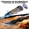 Dalstrong Massive Cleaver Knife - 9 inch - 'The Ravager' - Valhalla Series - 7CR17MOV HC Steel Kitchen Knife - Celestial Resin & Wood Handle - Razor Sharp Meat Cutting Knife - w/Leather Sheath view 3