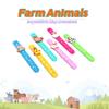 PAITUEND Farm Animals Slap Bracelets Party Favors for Adults(6pack)-Wild One Goodie Bag Stuffers Animals Theme Party Supplies Carnival Prizes Suit view 3