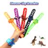 Dinosaur Slap Bracelets for Teens Party Favors-Dinosaur Theme Goodie Bag Stuffers(6pack) for Teens Dinosaur Theme Party Supplies Carnival Prizes Suit Classroom Exchanging Gifts view 3