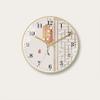 BcofoA Wall Clock Silent Non-Ticking Chinese Ancient Rhyme Fashion Art Mute Wall Clock Home Living Room Dining Room Decoration Clock Wall Hanging Ethnic Style Clock.(Style 2,12in/30.5cm) view 1