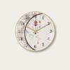 BcofoA Wall Clock Silent Non-Ticking Chinese Ancient Rhyme Fashion Art Mute Wall Clock Home Living Room Dining Room Decoration Clock Wall Hanging Ethnic Style Clock.(Style 2,12in/30.5cm) view 2