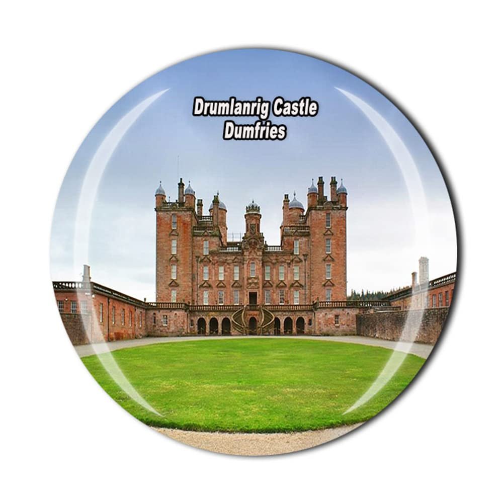 Drumlanrig Castle Dumfries Scotland UK Fridge Magnet Tourist Souvenir Gift Collection Refrigerator Crystal Magnetic Sticker